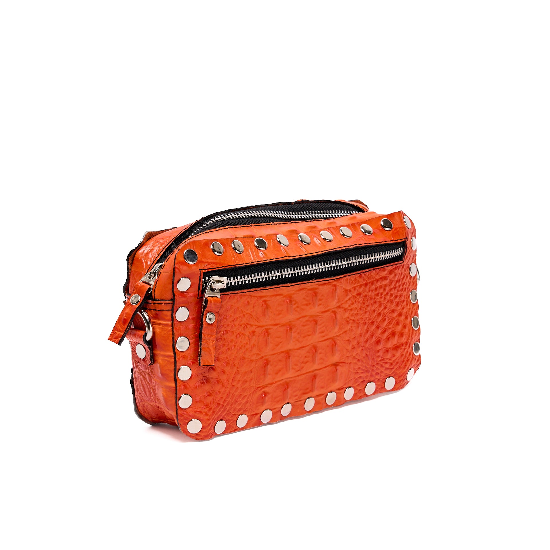 VICTORIA CAMERA BAG ORANGE CROCODILE