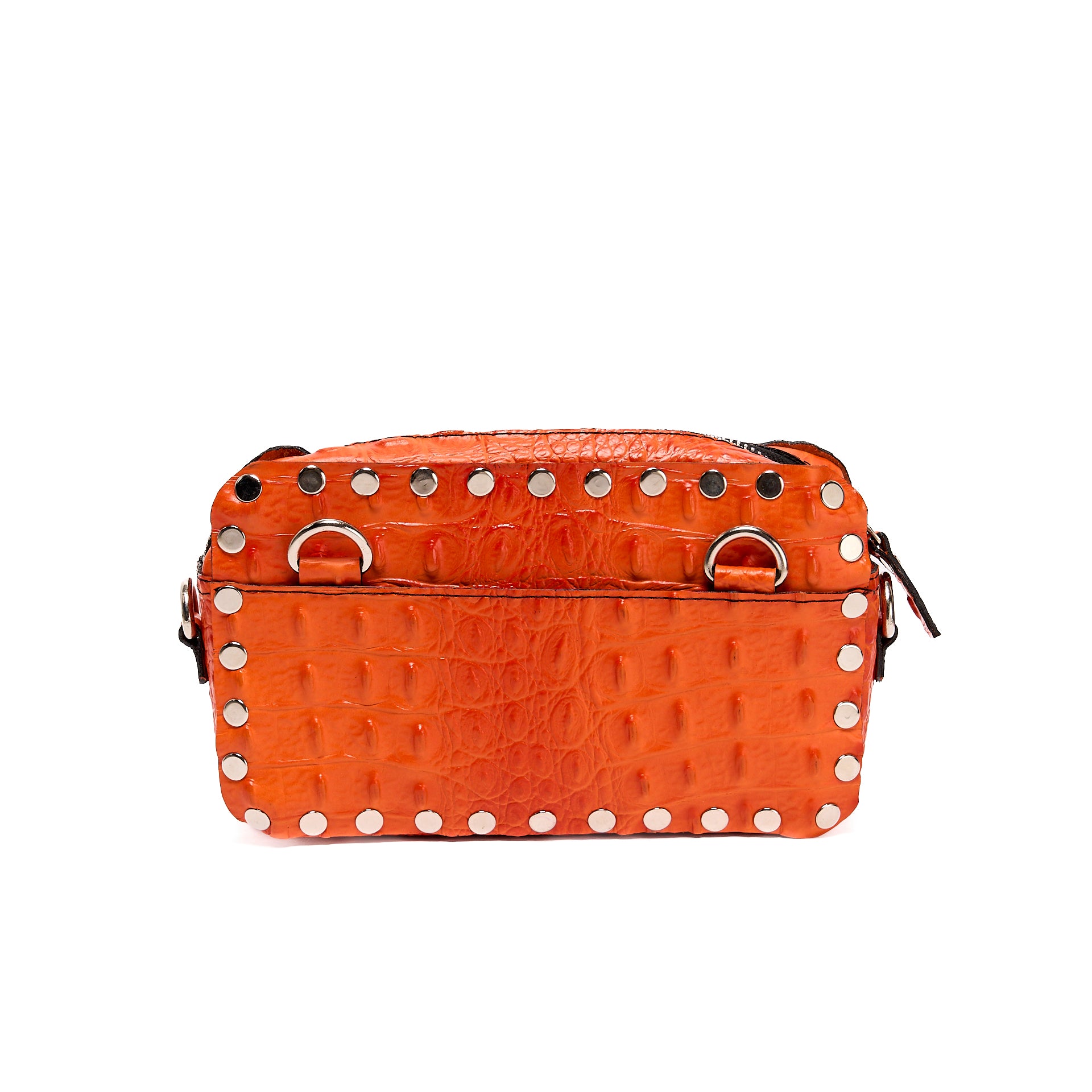VICTORIA CAMERA BAG ORANGE CROCODILE