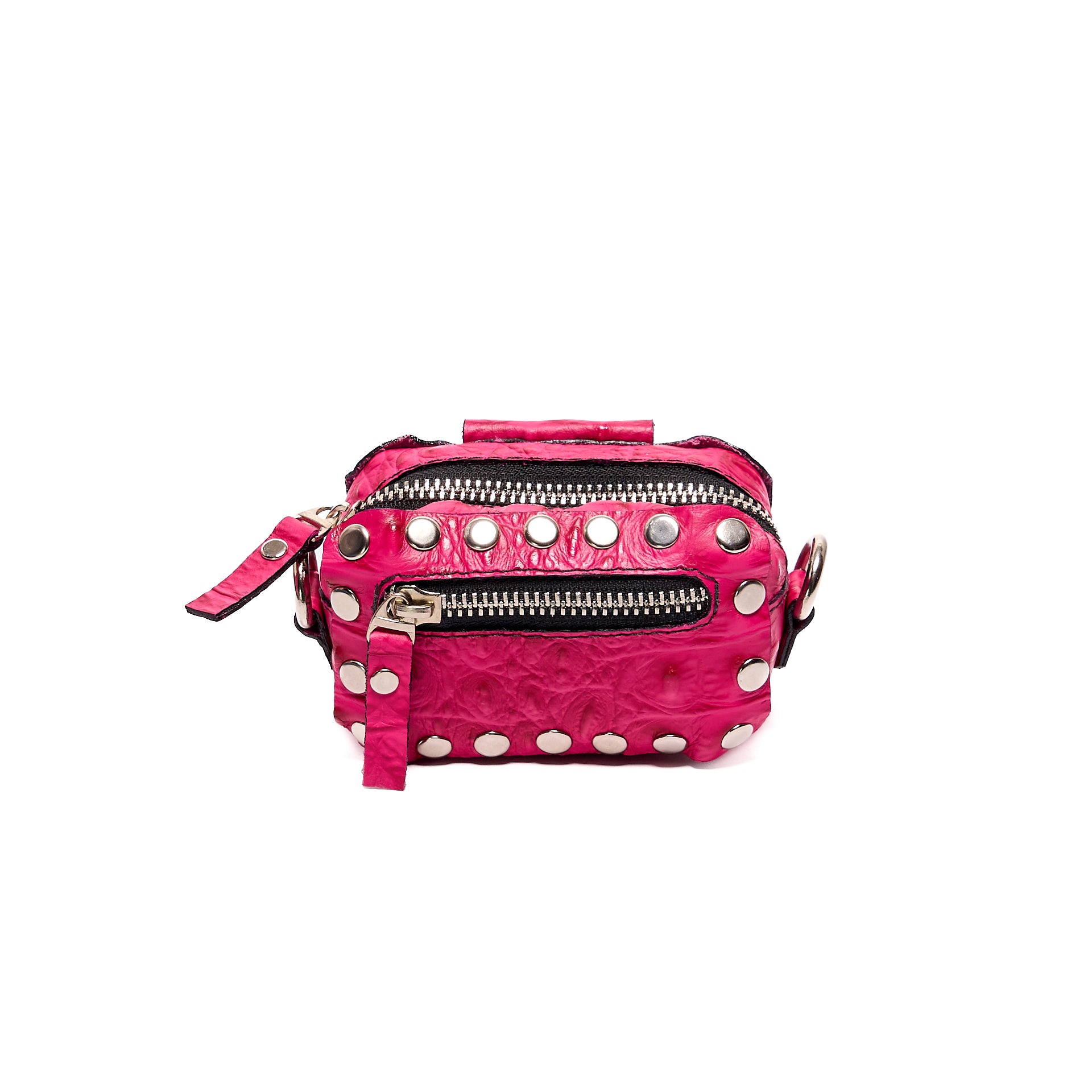 LITTLE BENTLEY BAG PINK CROCODILE