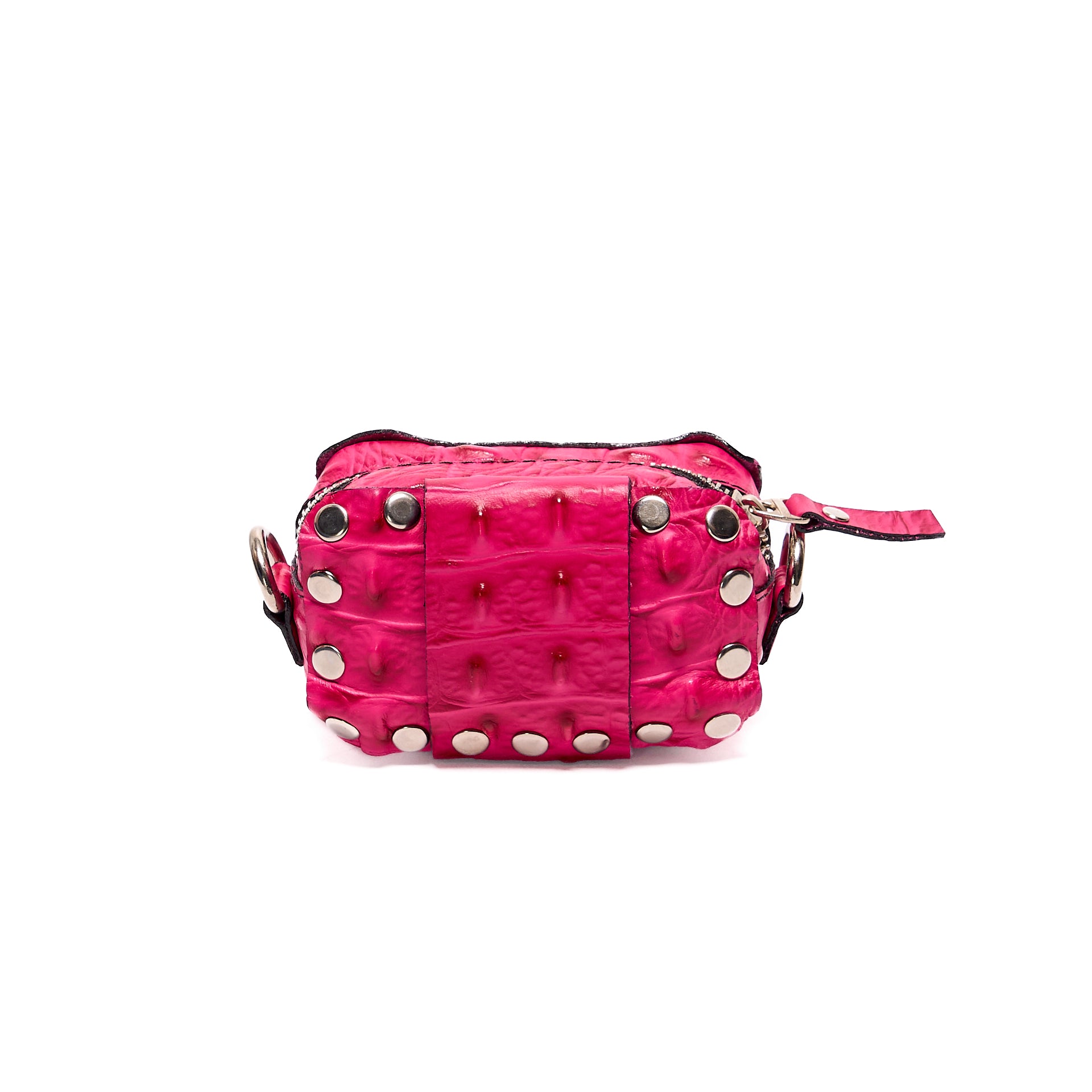 LITTLE BENTLEY BAG PINK CROCODILE