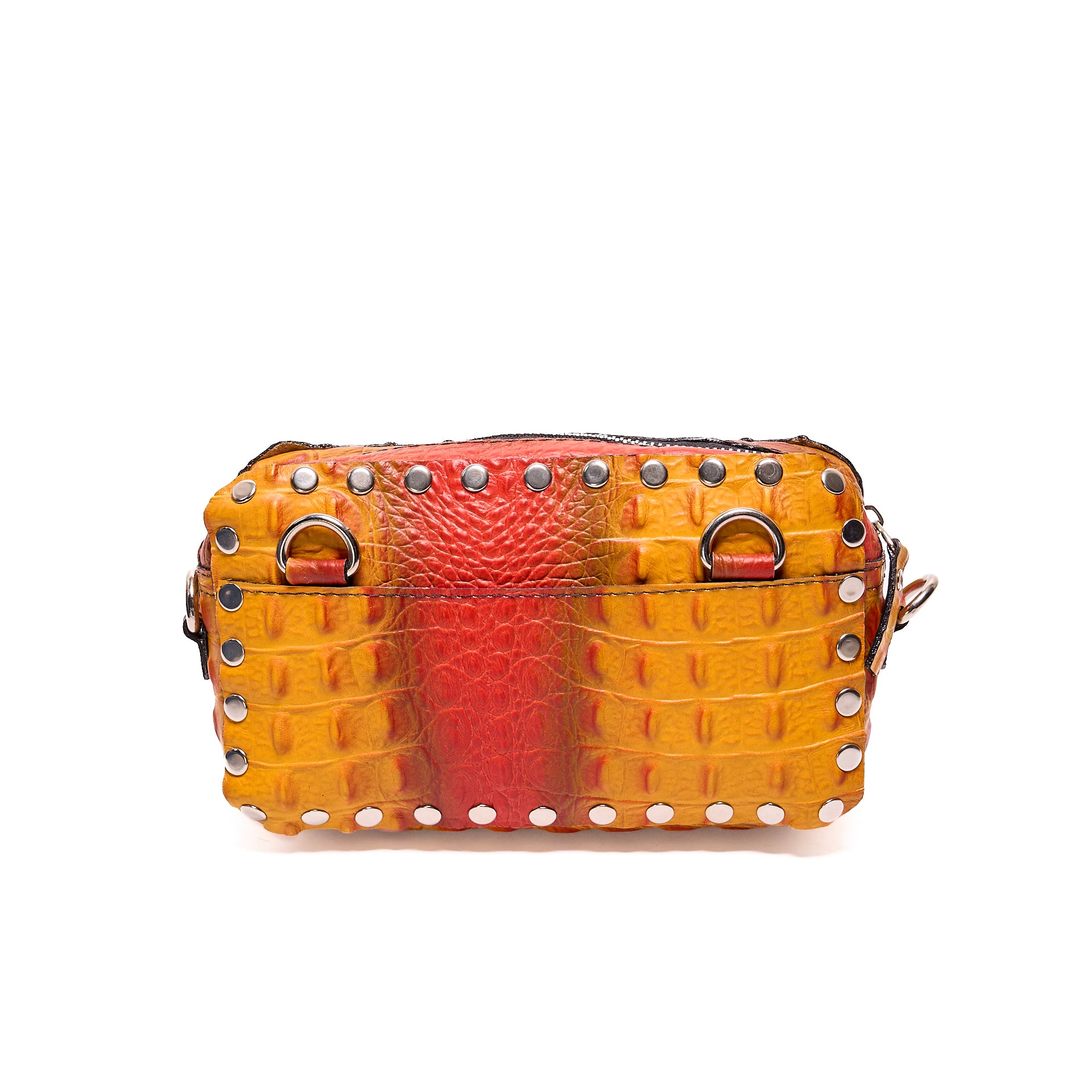 VICTORIA CAMERA AMBER CROCODILE