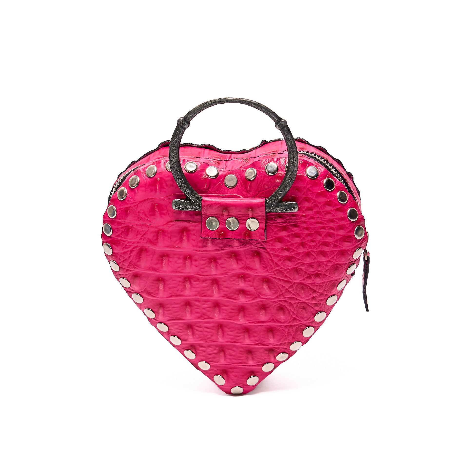 MI AMOR BAG PINK CROCODILE