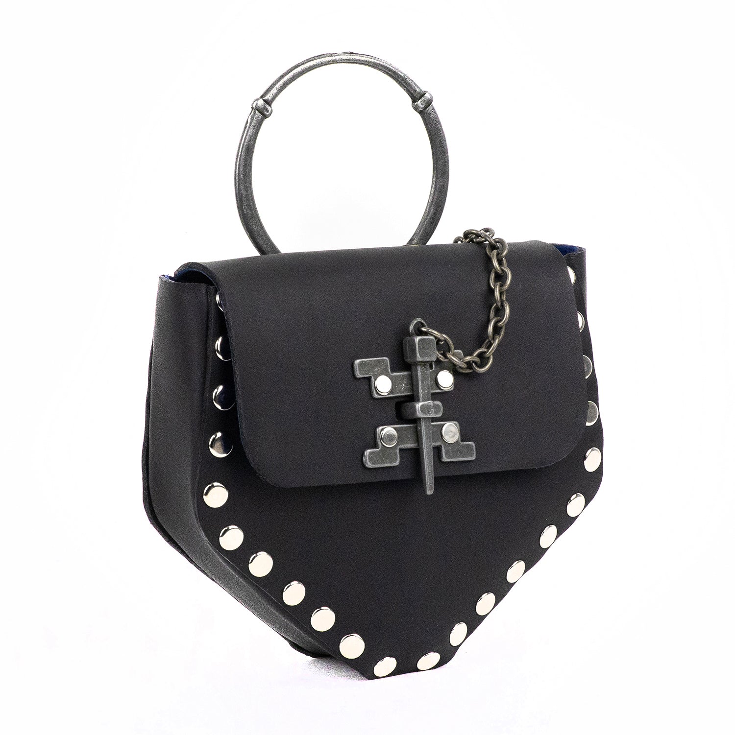 KRISTIAN MINI BAG BLACK GRAIN