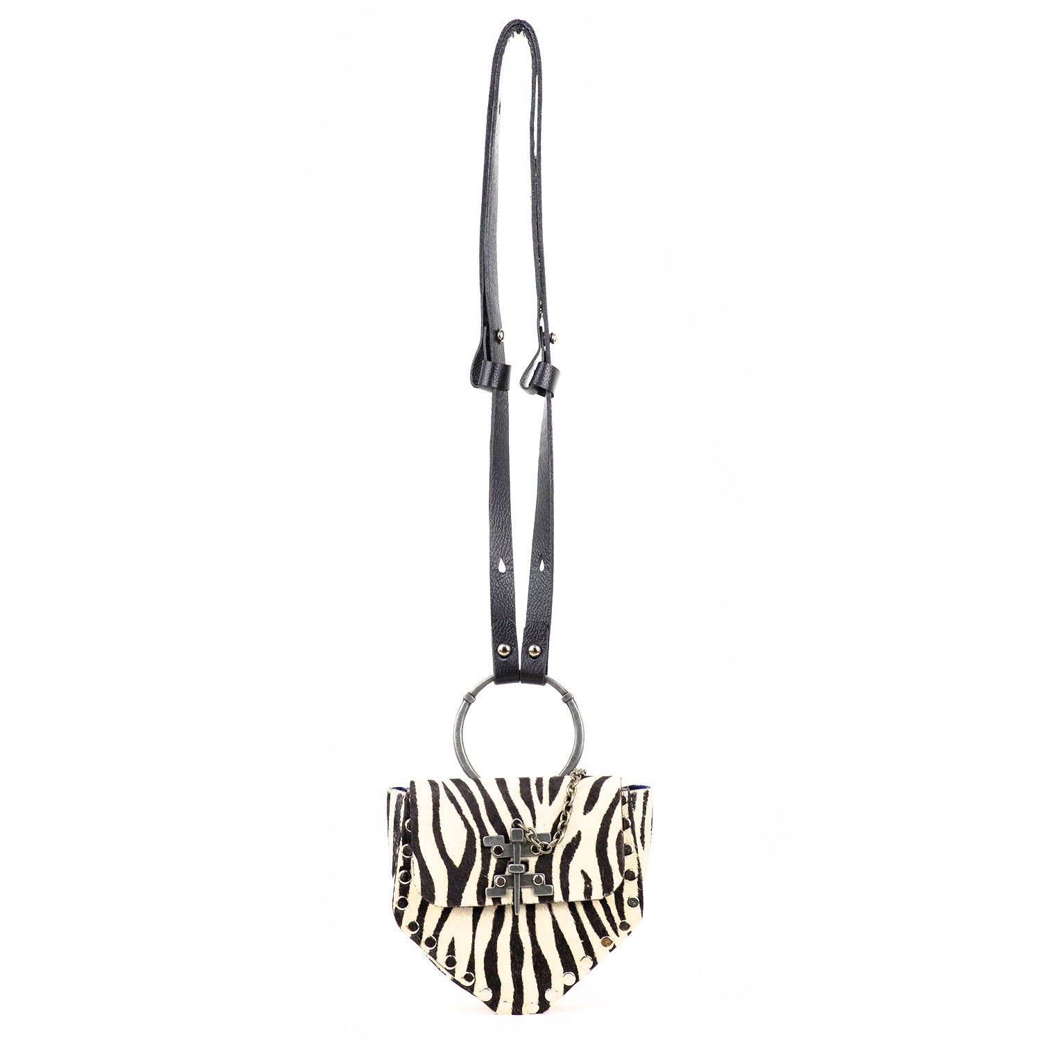 KRISTIAN MINI BAG WHITE ZEBRA