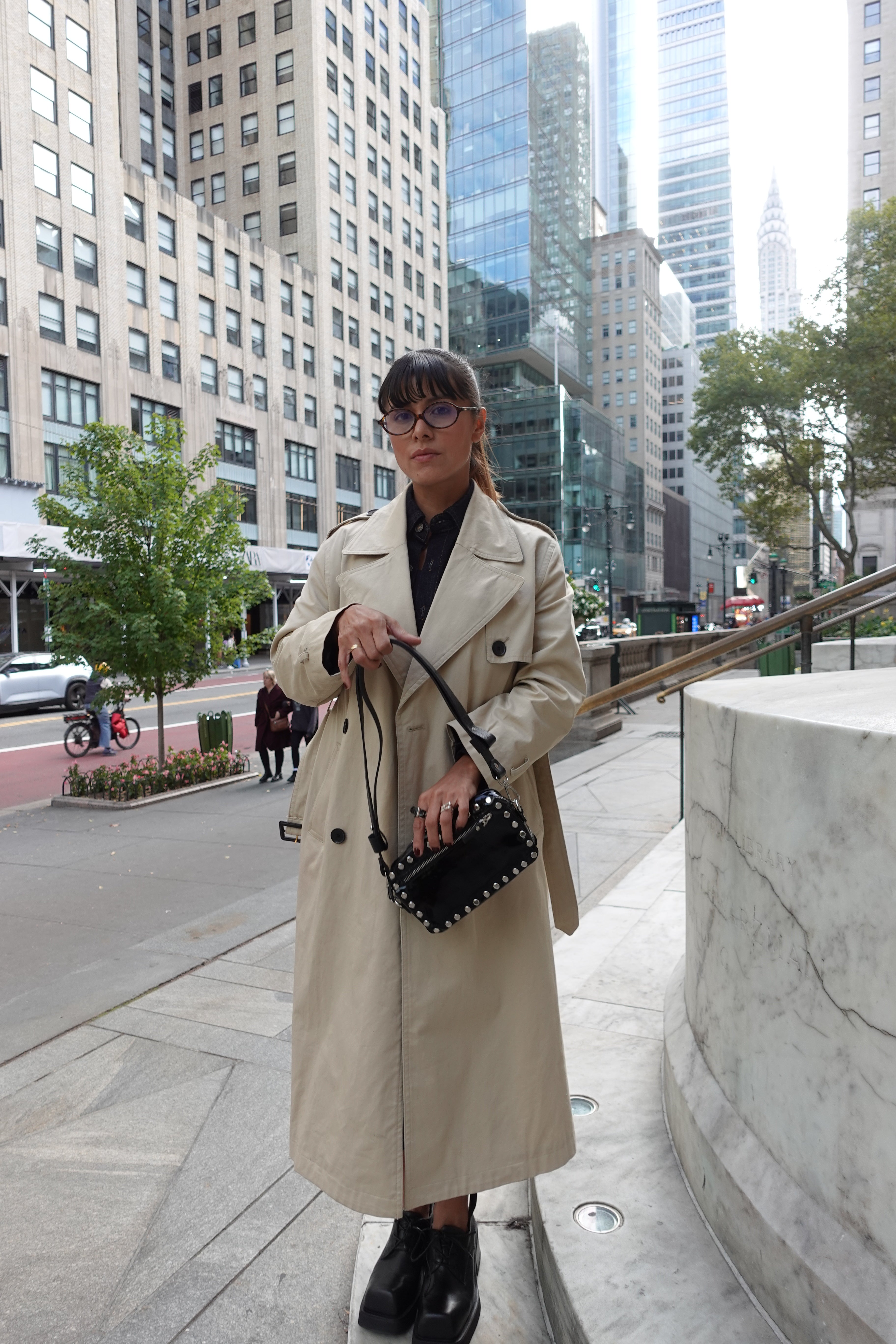 VICTORIA CAMERA BAG BLACK CROCODILE