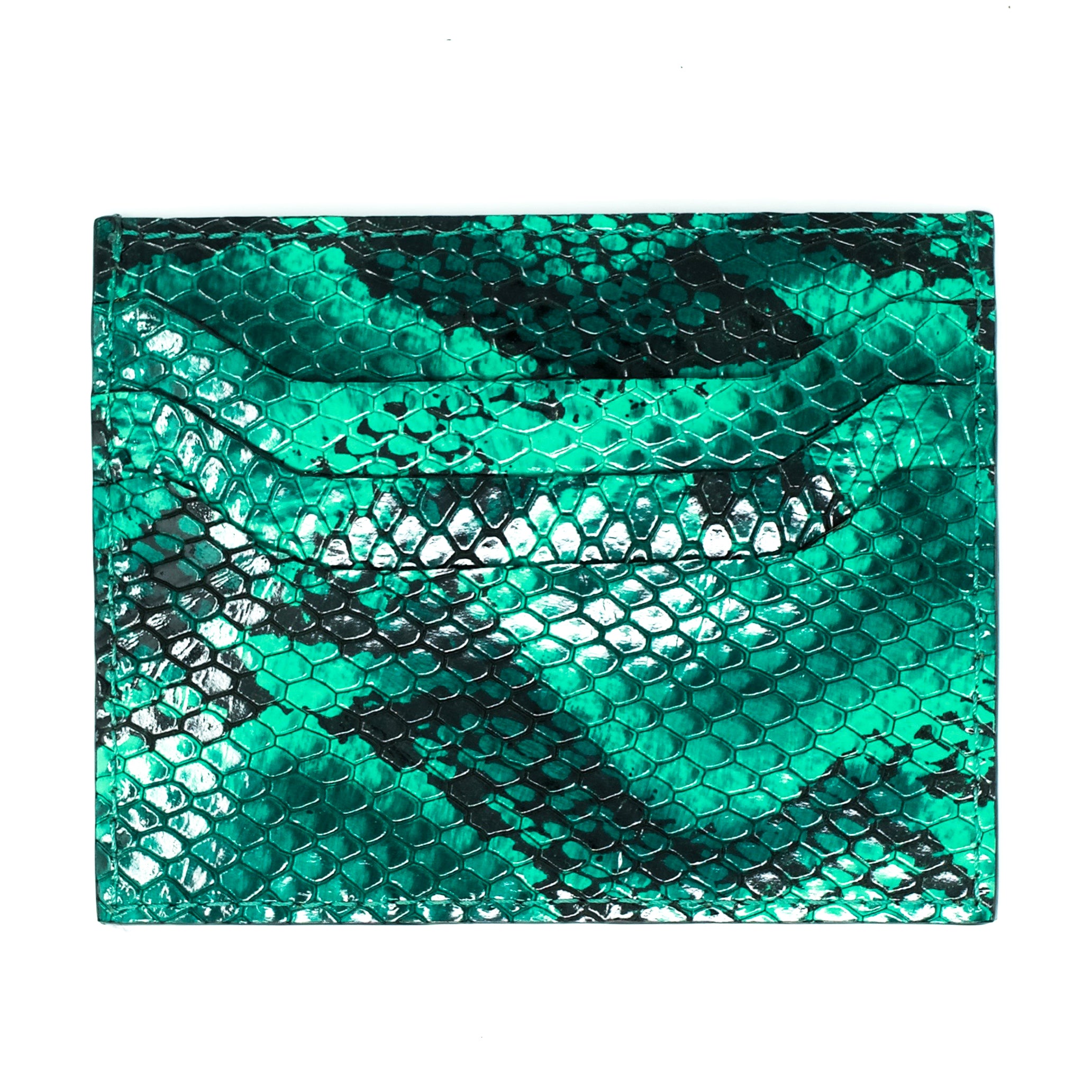 CREDIT CARD HOLDER WITH OPEN MIDDLE POCKET
