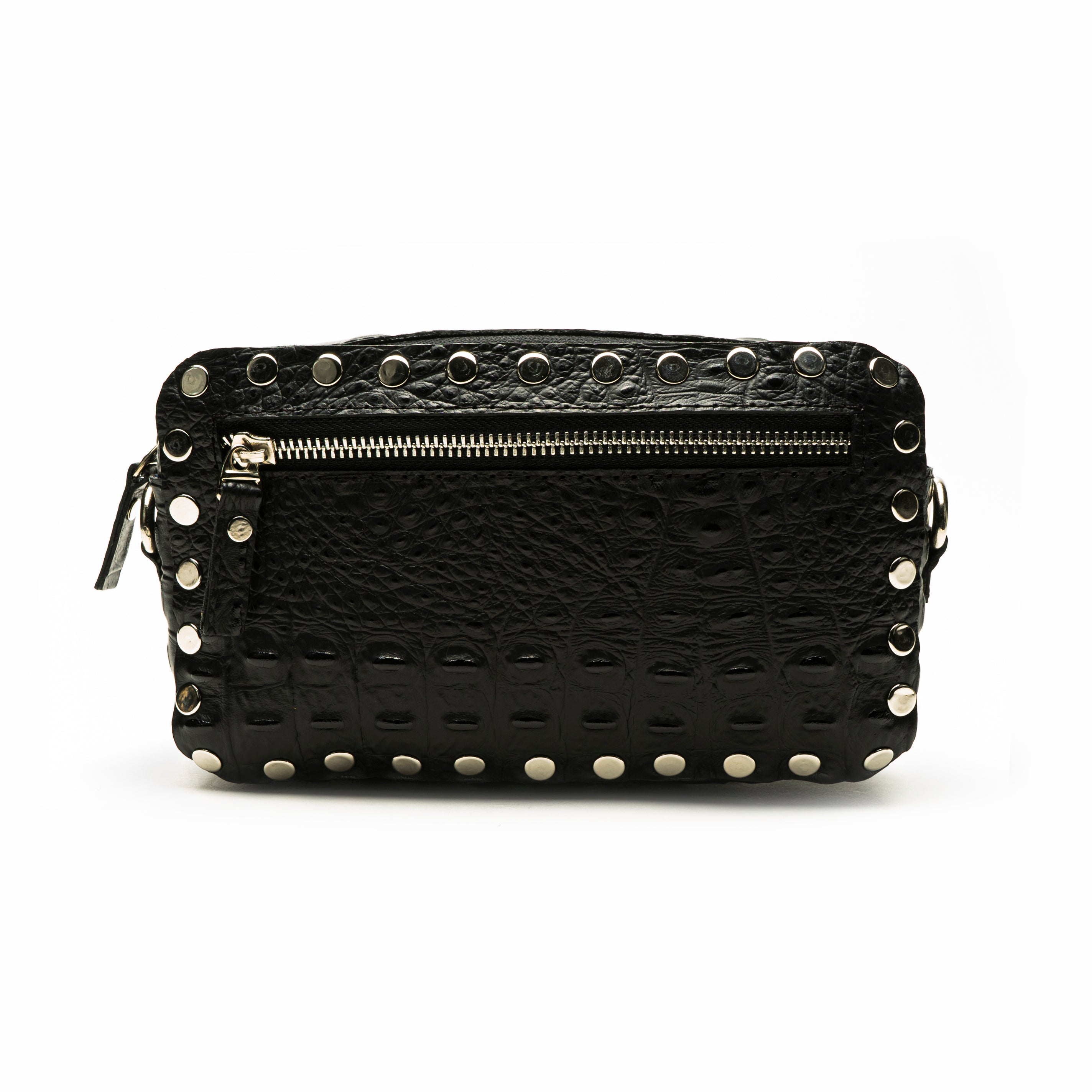 VICTORIA CAMERA BAG BLACK CROCODILE