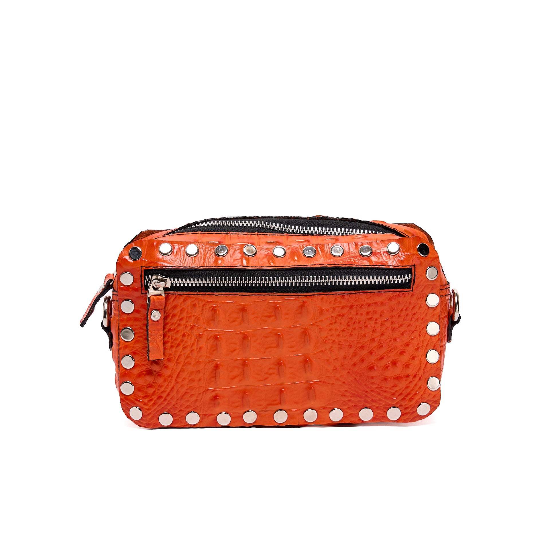 VICTORIA CAMERA BAG ORANGE CROCODILE