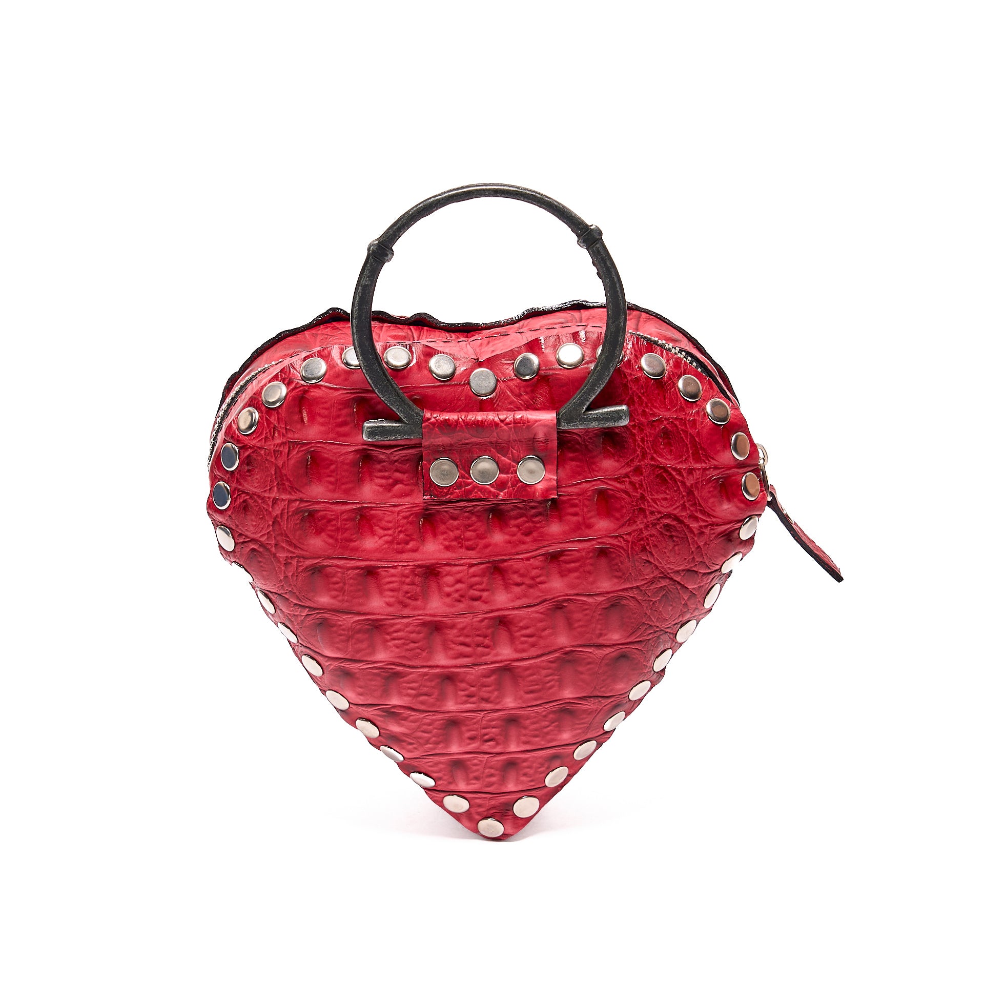 MI AMOR BAG RED CROCODILE