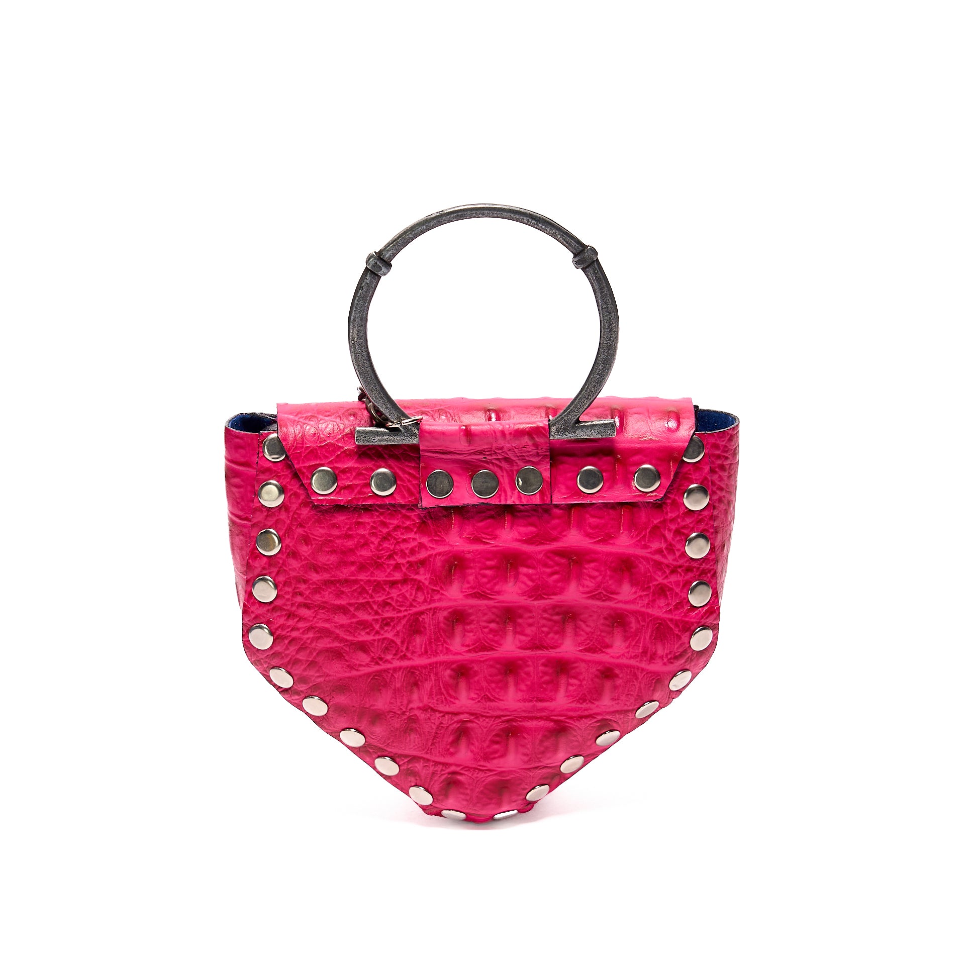 KRISTIAN MINI BAG PINK CROCODILE