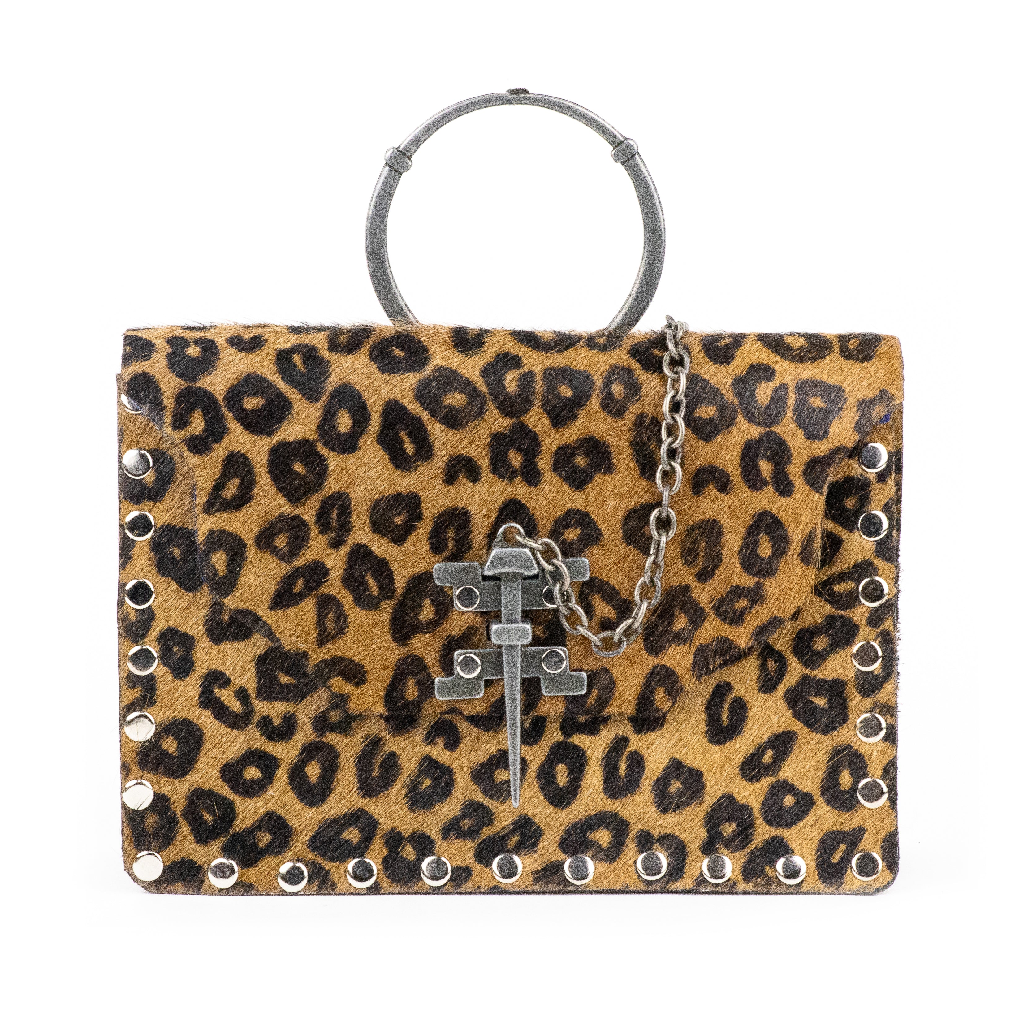 JAGUAR BAG BROWN CROCODILE