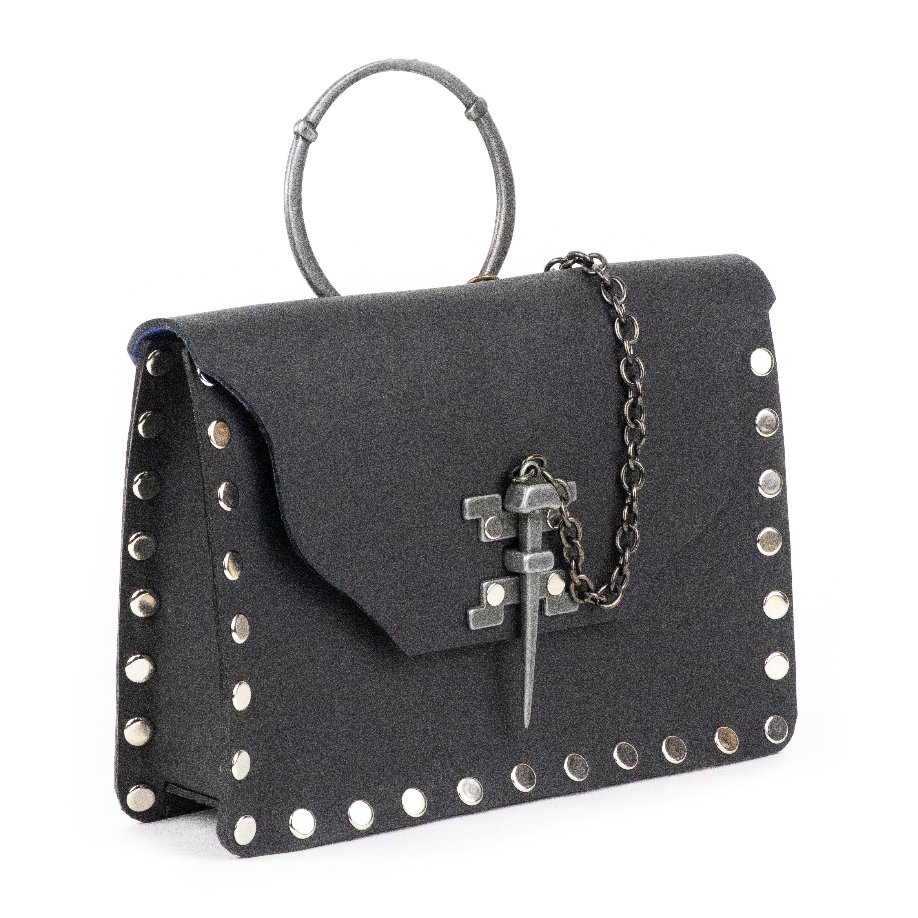 JAGUAR BAG BLACK GRAIN